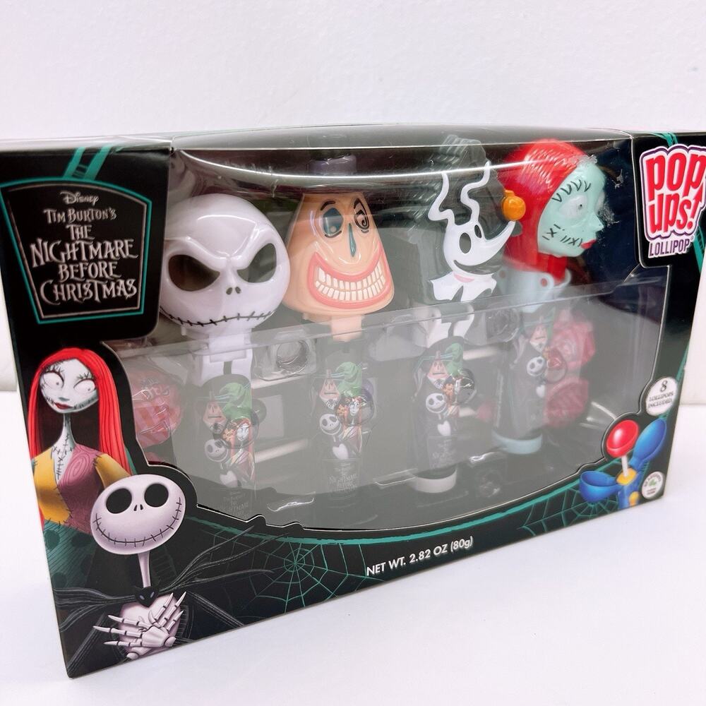 NIGHTMARE BEFORE CHRISTMAS Special Edition Disney Tim Burton’s Pop-Ups Lollipops